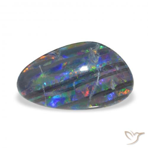 3.25ct 자연스러운 다색 오팔 트리플렛, 팬시한, 불투명체