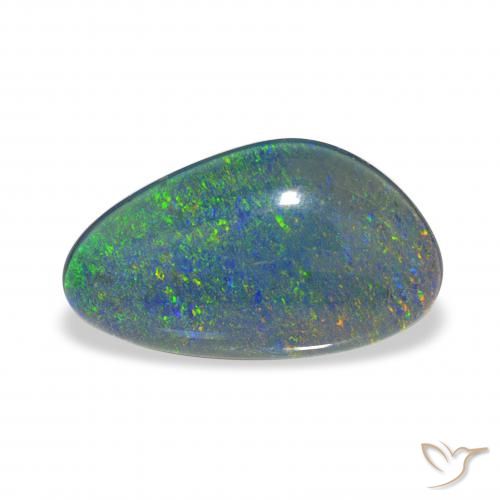 3.23ct 다색 오팔 트리플렛, 팬시한, 불투명체