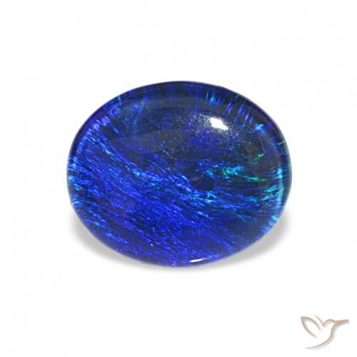 3.21ct 다색 오팔 트리플렛, 타원형, 불투명체