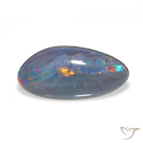 3.34ct 다색 오팔 트리플렛, 팬시한, 불투명체