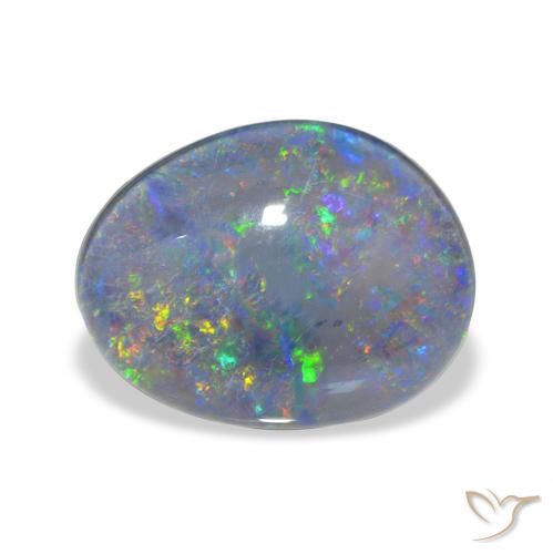 7.66ct 다색 오팔 트리플렛, 팬시한, 불투명체