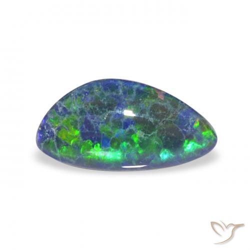 1.53ct 다색 오팔 트리플렛, 팬시한, 불투명체