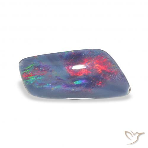 3.05ct 다색 오팔 트리플렛, 팬시한, 불투명체