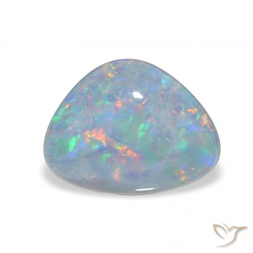 2.71ct 자연스러운 다색 오팔 트리플렛, 일조, 불투명체