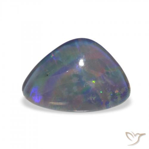 1.94ct 자연스러운 다색 오팔 트리플렛, 팬시한, 불투명체