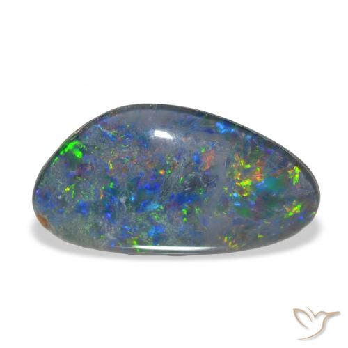 3.72ct 자연스러운 다색 오팔 트리플렛, 팬시한, 불투명체