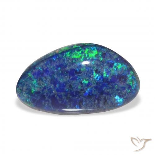 3.29ct 자연스러운 다색 오팔 트리플렛, 팬시한, 불투명체