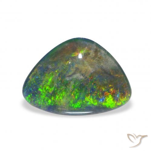 1.89ct 자연스러운 다색 오팔 트리플렛, 팬시한, 불투명체