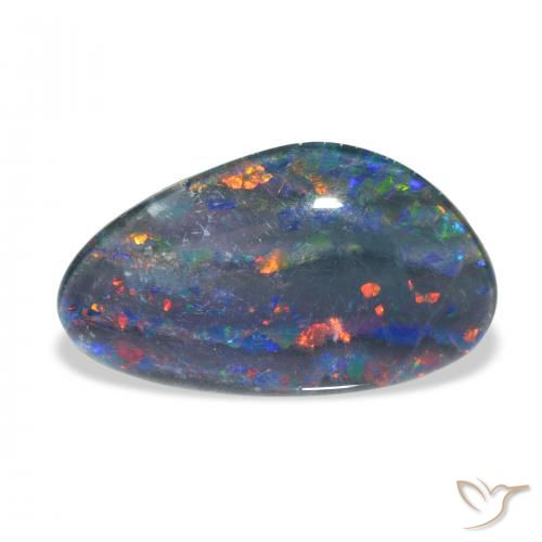 3.31ct 자연스러운 다색 오팔 트리플렛, 팬시한, 불투명체