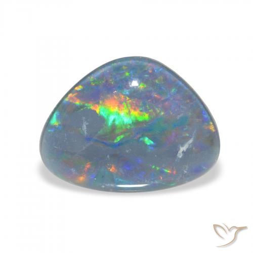 4.00ct 자연스러운 다색 오팔 트리플렛, 팬시한, 불투명체