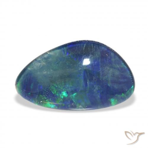 3.62ct 자연스러운 다색 오팔 트리플렛, 팬시한, 불투명체