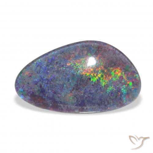 3.16ct 자연스러운 다색 오팔 트리플렛, 팬시한, 불투명체, Photo A