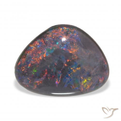 4.24ct 자연스러운 다색 오팔 트리플렛, 팬시한, 불투명체
