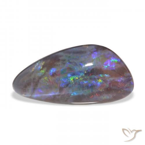 4.45ct 자연스러운 다색 오팔 트리플렛, 팬시한, 불투명체