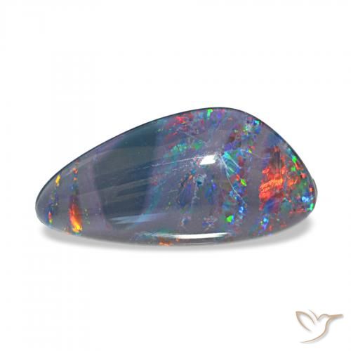 4.17ct 다색 오팔 트리플렛, 팬시한, 불투명체