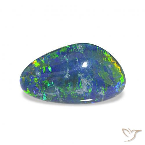 3.63ct 다색 오팔 트리플렛, 팬시한, 불투명체
