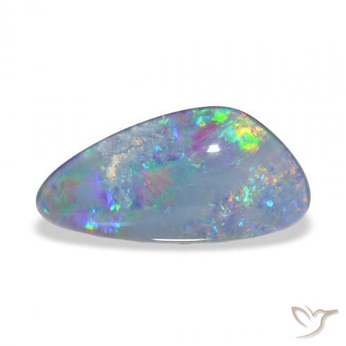 4.17ct 자연스러운 다색 오팔 트리플렛, 팬시한, 불투명체