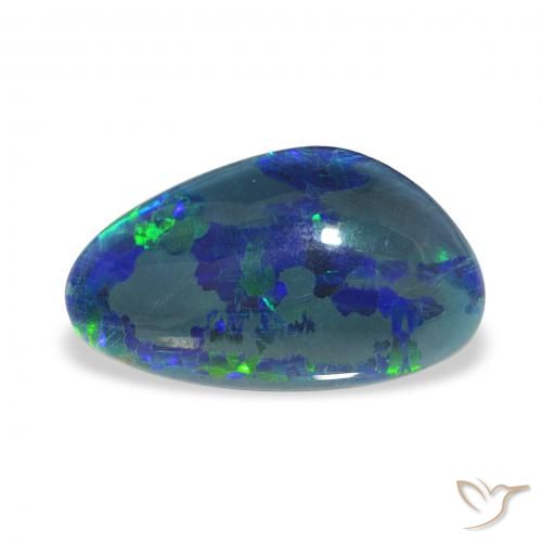 3.35ct 다색 오팔 트리플렛, 팬시한, 불투명체