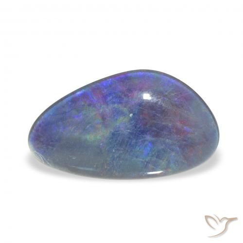 3.15ct 다색 오팔 트리플렛, 팬시한, 불투명체