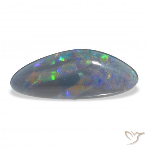 6.71ct 다색 오팔 트리플렛, 팬시한, 불투명체