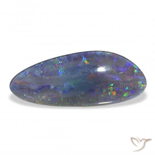 6.48ct 다색 오팔 트리플렛, 팬시한, 불투명체