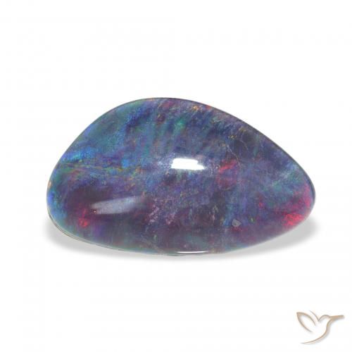 3.71ct 다색 오팔 트리플렛, 팬시한, 불투명체