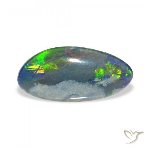 3.22ct 다색 오팔 트리플렛, 팬시한, 불투명체