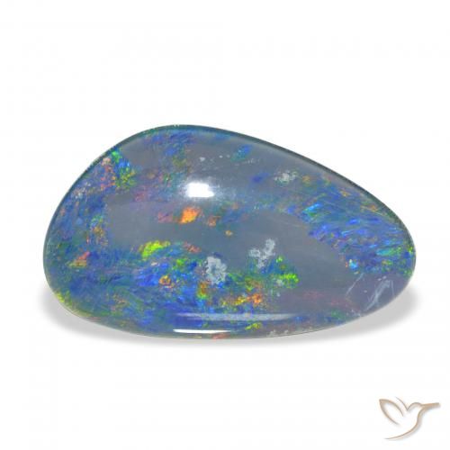 8.68ct 다색 오팔 트리플렛, 팬시한, 불투명체