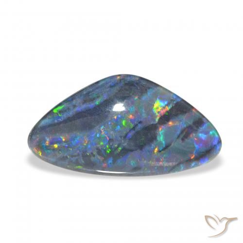 6.75ct 다색 오팔 트리플렛, 팬시한, 불투명체