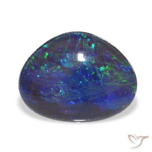 6.91ct 다색 오팔 트리플렛, 팬시한, 불투명체