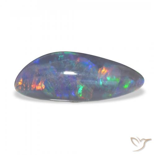 5.33ct 다색 오팔 트리플렛, 팬시한, 불투명체