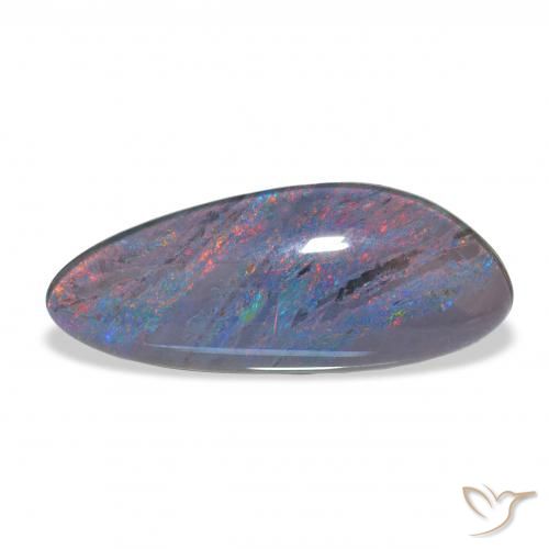 6.45ct 다색 오팔 트리플렛 보석, 팬시한, 불투명체