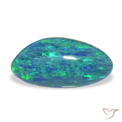 2.49ct 자연스러운 다색 오팔 트리플렛, 팬시한, 불투명체