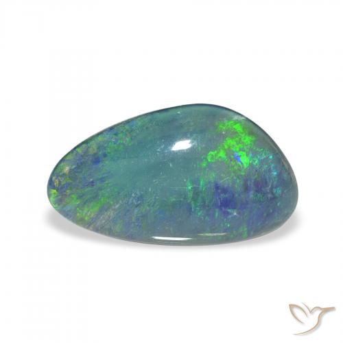 3.08ct 다색 오팔 트리플렛, 팬시한, 불투명체