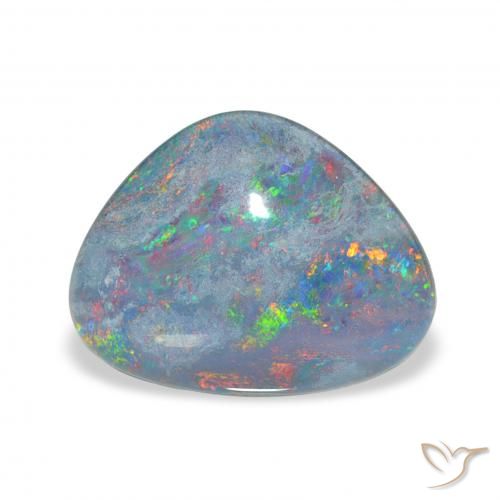 4.14ct 다색 오팔 트리플렛, 팬시한, 불투명체