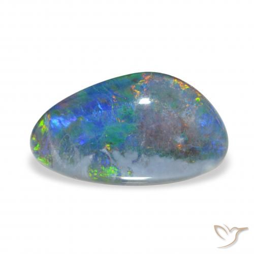 3.28ct 다색 오팔 트리플렛, 팬시한, 불투명체