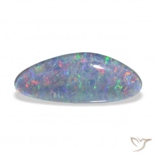 7.89ct 다색 오팔 트리플렛 보석, 팬시한, 불투명체