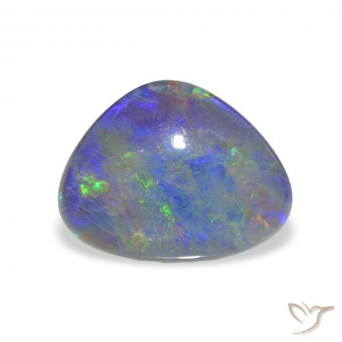 4.02ct 다색 오팔 트리플렛, 팬시한, 불투명체