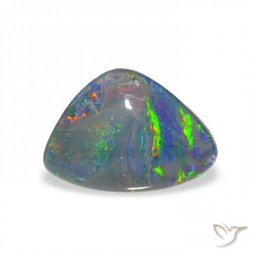 2.49ct 다색 오팔 트리플렛, 팬시한, 불투명체