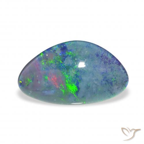 3.85ct 다색 오팔 트리플렛, 팬시한, 불투명체