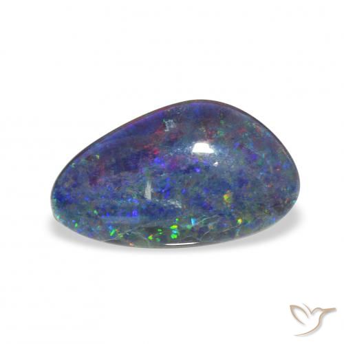 3.30ct 다색 오팔 트리플렛 보석, 팬시한, 불투명체