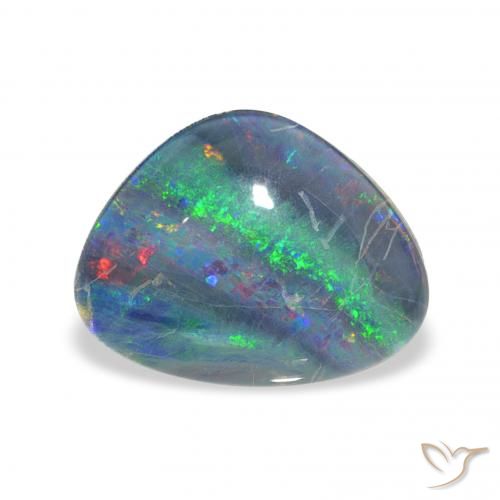 3.81ct 다색 오팔 트리플렛, 팬시한, 불투명체