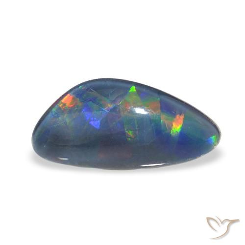 1.89ct 다색 오팔 트리플렛, 팬시한, 불투명체