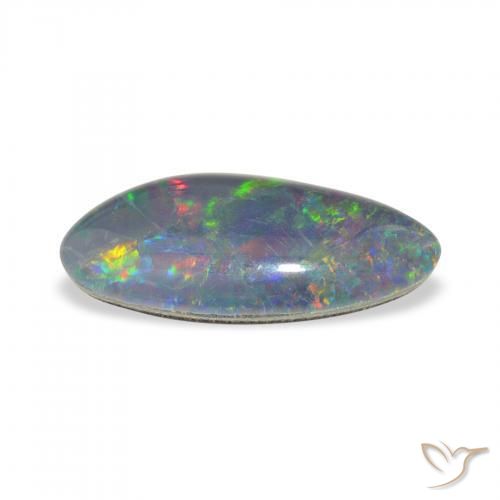 3.28캐럿 천연 다색 오팔 트리플렛, 팬시한, 불투명체