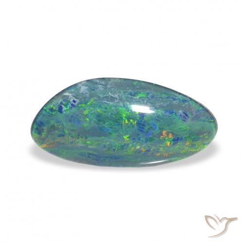 2.38ct 다색 오팔 트리플렛, 팬시한, 불투명체