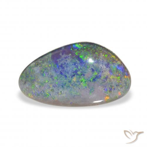 3.81ct 다색 오팔 트리플렛, 팬시한, 불투명체