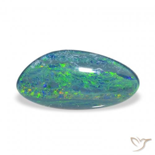 2.48ct 다색 오팔 트리플렛, 팬시한, 불투명체
