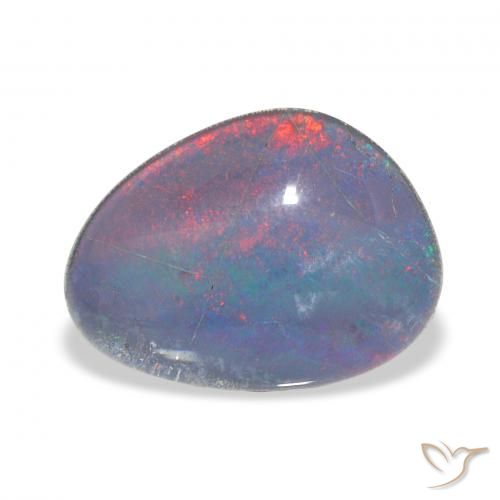 6.65ct 다색 오팔 트리플렛, 팬시한, 불투명체
