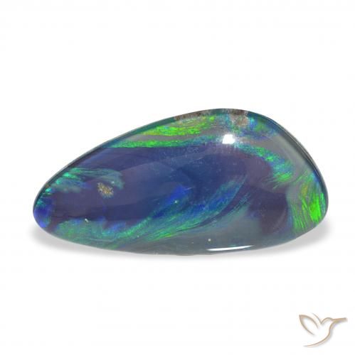 3.63ct 다색 오팔 트리플렛 보석, 팬시한, 불투명체