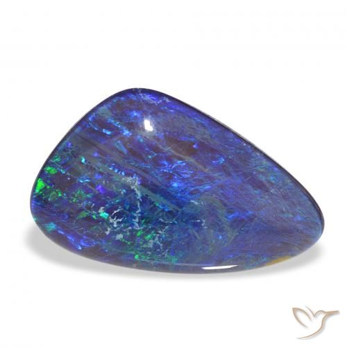 5.49ct 다색 오팔 트리플렛 보석, 팬시한, 불투명체